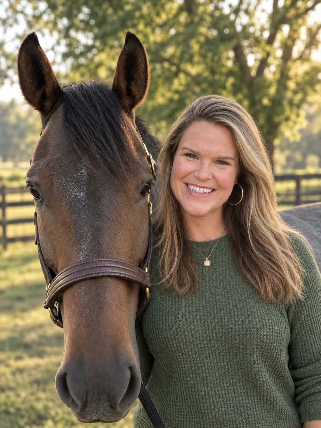 Shelby Cain, Director of Equine Wellness & Rehabilitation at Wild Willow Redemption Ranch